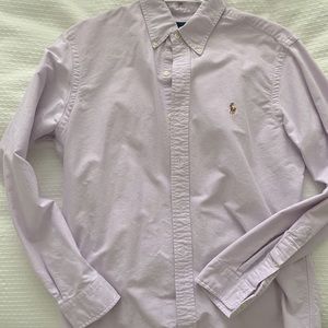 Light Pink Polo Oxford